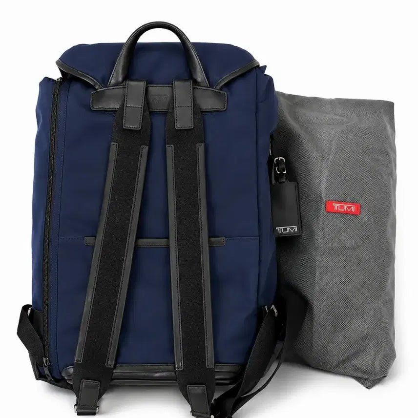 [BUNJANG] TUMI Harrison Randall Rucksack Backpack Navy Matte / TUMI 투미 네이비 백팩 가방