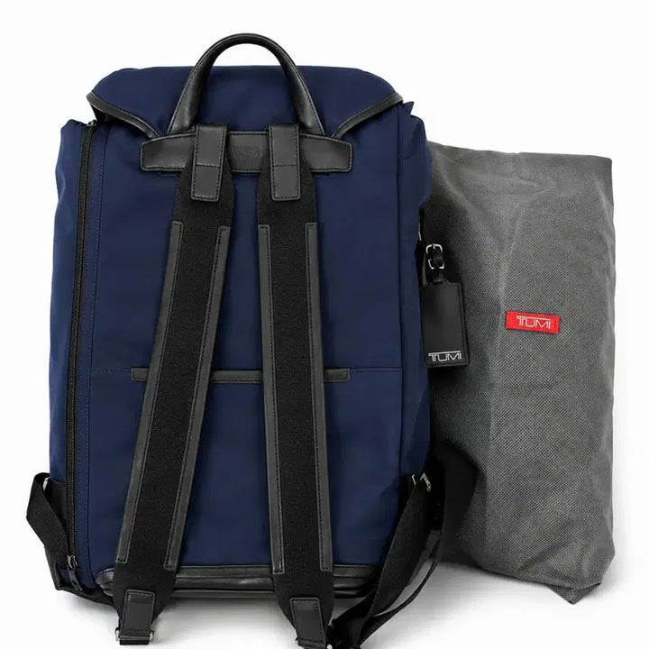 [BUNJANG] TUMI Harrison Randall Rucksack Backpack Navy Matte / TUMI 투미 네이비 백팩 가방