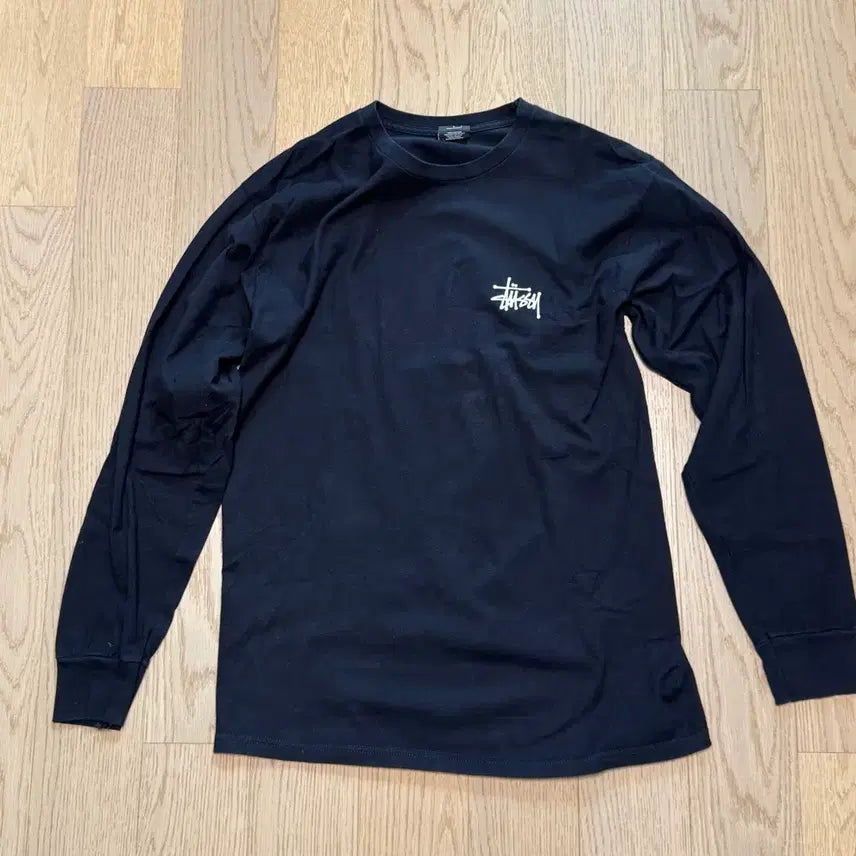 [BUNJANG] Stussy Stock Logo Long Sleeve T-Shirt / [L] 스투시 스탁로고 롱슬리브