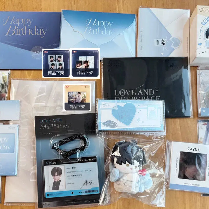 [BUNJANG] Love and Deepspace Seouen Merchandise Bundle Set / 러브앤딥스페이스 이서언 굿즈 일괄 판매