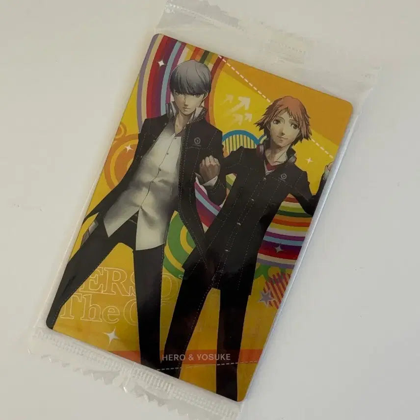 [BUNJANG] Persona 4 Golden Yosuke Hanemura Wafer Card / 페르소나4 P4G 주인공 하나무라 요스케 주하나 웨하스 카드