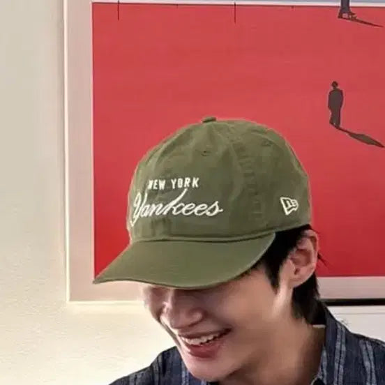 [BUNJANG] Byun Woo-seok x Thisisneverthat RC950 Cap Light Olive / 변우석 디스이즈네버댓 RC950 모자