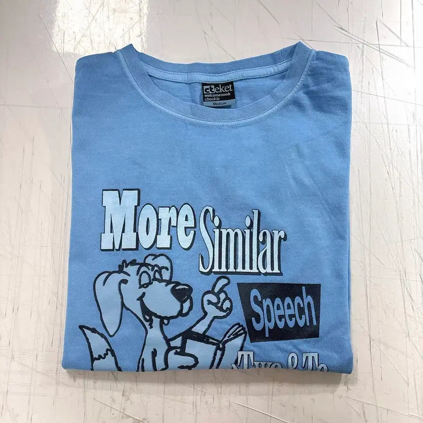 [BUNJANG] TICKET T-Shirt Short Sleeve M Size / 새제품 테켓 반팔티 m사이즈