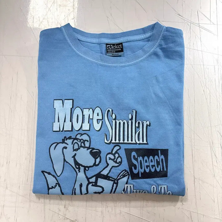 [BUNJANG] TICKET T-Shirt Short Sleeve M Size / 새제품 테켓 반팔티 m사이즈
