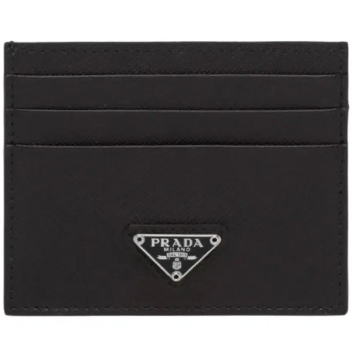 [BUNJANG] Prada Saffiano Card Holder Black / 프라다 사피아노 카드지갑