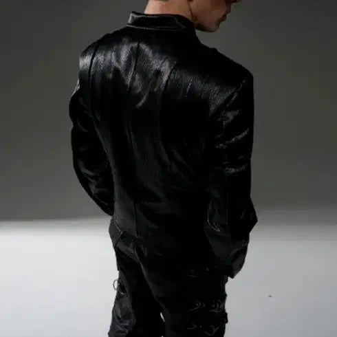 [BUNJANG] BLIND NO PLAN Leather Jacket / 블라인드 노 플랜 (BLIND NO PLAN)레더자켓