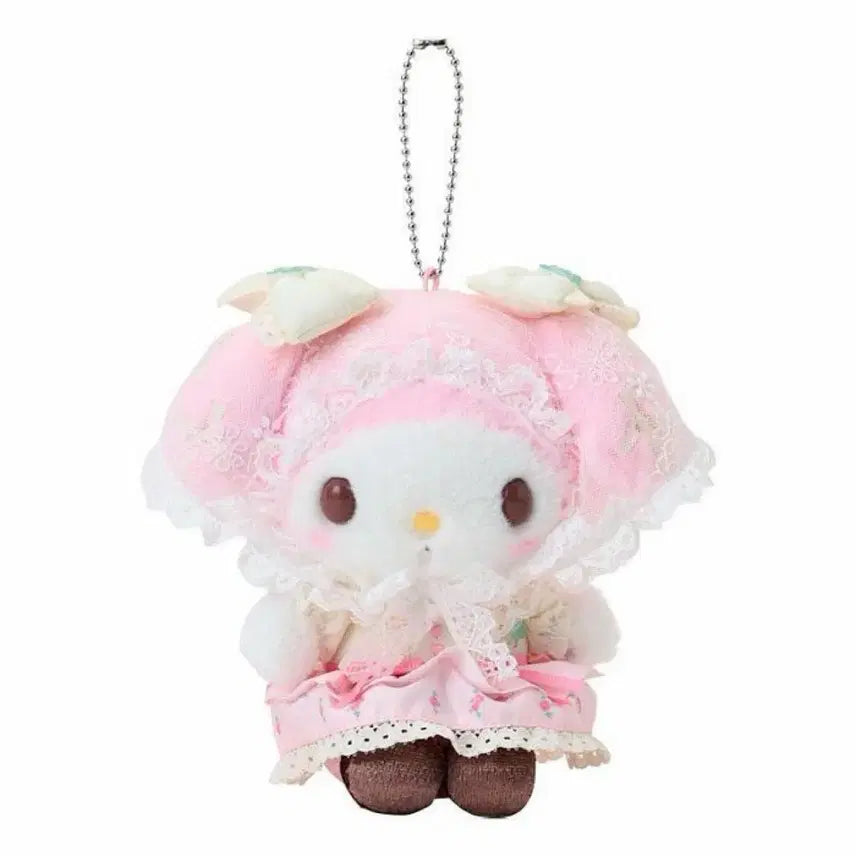 [BUNJANG] Sanrio Forest Lace My Melody Mascot Plush Doll / 산리오 포레스트 레이스 마이멜로디 마스코트 인형