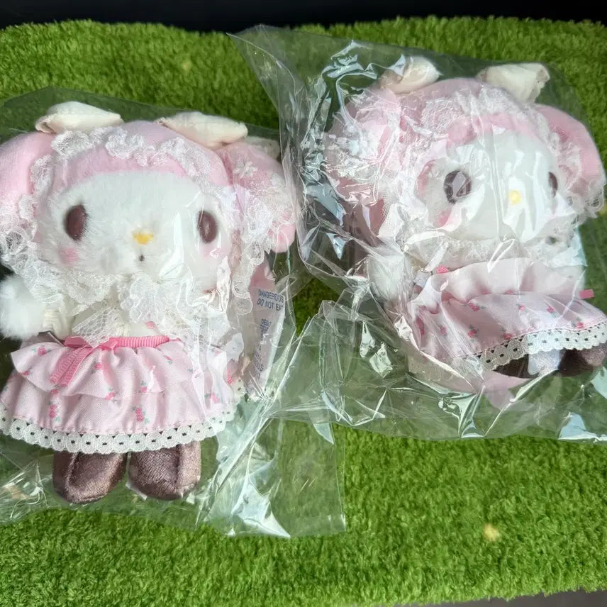 [BUNJANG] Sanrio Forest Lace My Melody Mascot Plush Doll / 산리오 포레스트 레이스 마이멜로디 마스코트 인형