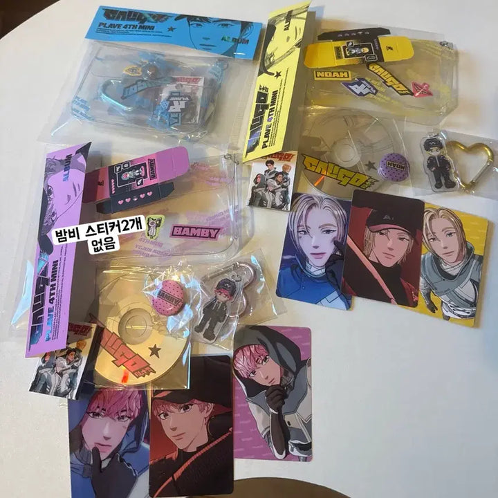 [BUNJANG] PLAVE Caligo 2 Inventory Album Set (Sealed/Unsealed) / 플레이브 칼리고2 인벤토리 앨범 예준 노아 밤비 은호 하민 세트 양도