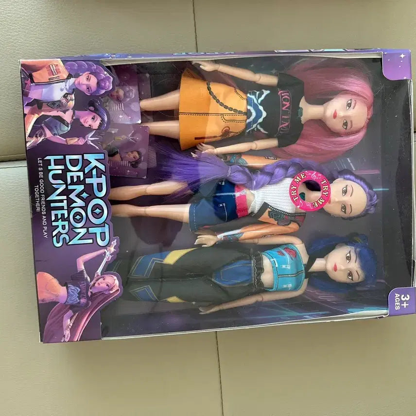 [BUNJANG] K-Pop Demon Hunters 3-Member Set Doll / 케데헌 인형 케이팝 데몬 헌터스 3인세트