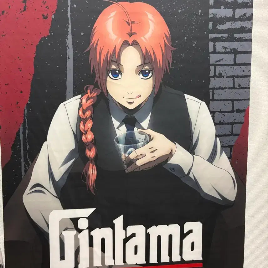 [BUNJANG] Gintama Kamui Noir Large Tapestry / 은혼 카무이 누아르 느와르 대형 태피스트리 족자봉