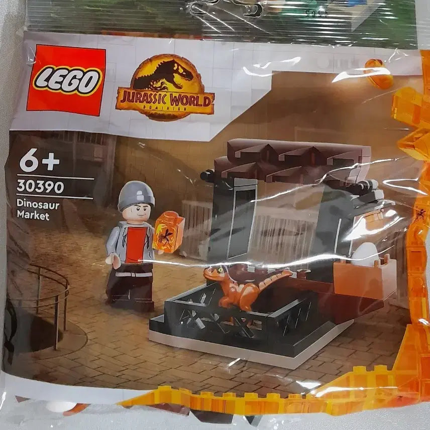 [BUNJANG] LEGO Jurassic World 30390 Dinosaur Market Polybag (Sealed) / 레고 폴리백 쥬라기월드 30390 공룡 마켓 미개봉