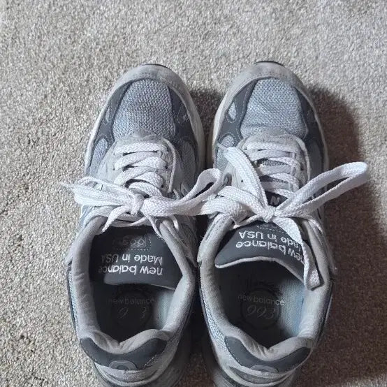 [BUNJANG] New Balance 993 Grey (Size 255) / 뉴발란스 993그레이 (사이즈 255)