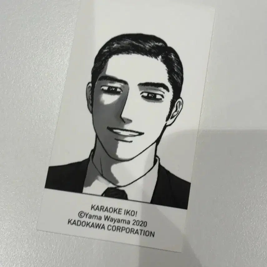 [BUNJANG] Kyoji Business Card Photocard / 가라오케가자 쿄지 명함