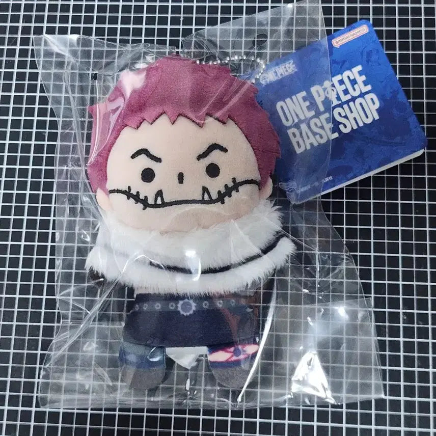 [BUNJANG] One Piece Basetown Charlotte Katakuri Doll Keychain / [새상품] 원피스 베이스샵 유비누이 카타쿠리 인형 키링