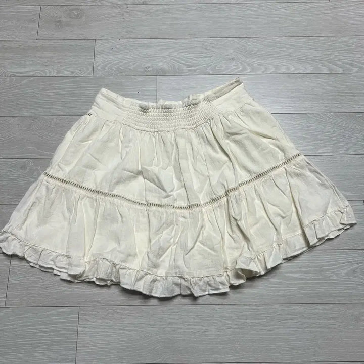 [BUNJANG] Zara Ruffled Bohemian Mini Skirt - Size S / 무료배송 자라 프릴 보헤미안 베이비 미니 스커트 S 치마