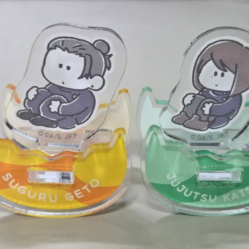 [BUNJANG] Jujutsu Kaisen Geto/Shoko Jirori Yurayura Mini Acrylic Bundle Set / 일괄) 주술회전 게토/쇼코 지로리 유라유라 미니 아크릴