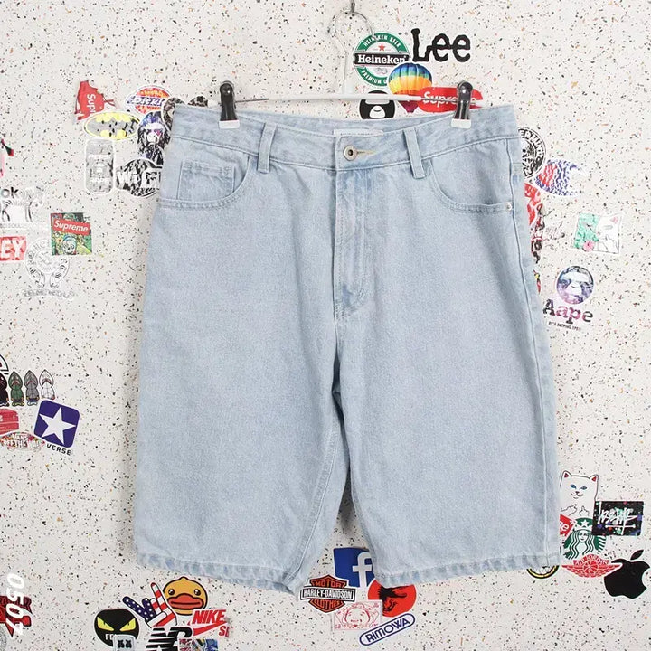 [BUNJANG] Studio Tomboy Light Wash Denim Shorts / 여성 70-94/ 스튜디오톰보이 연청 반바지