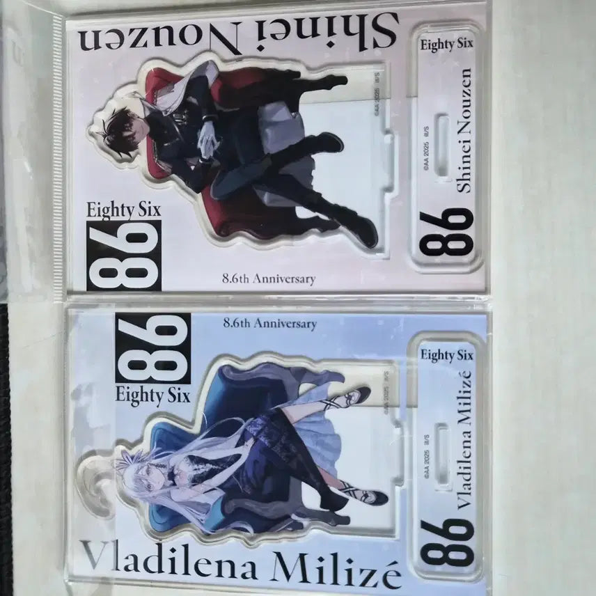 [BUNJANG] 86 Eighty-Six Shinrena Acrylic Stand 8.6th Anniversary Bundle Set / 86에이티식스 8.6주년 신레나 아크릴