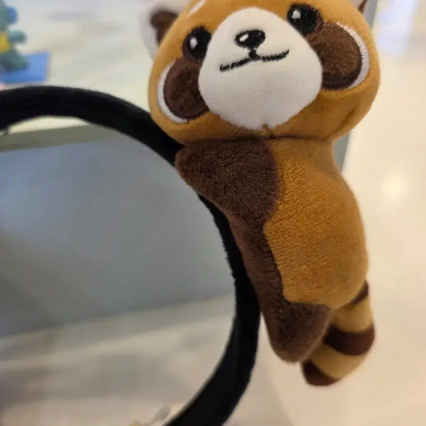 [BUNJANG] Everland Red Panda Headband / (새상품) 에버랜드 레서판다 헤어밴드 머리띠