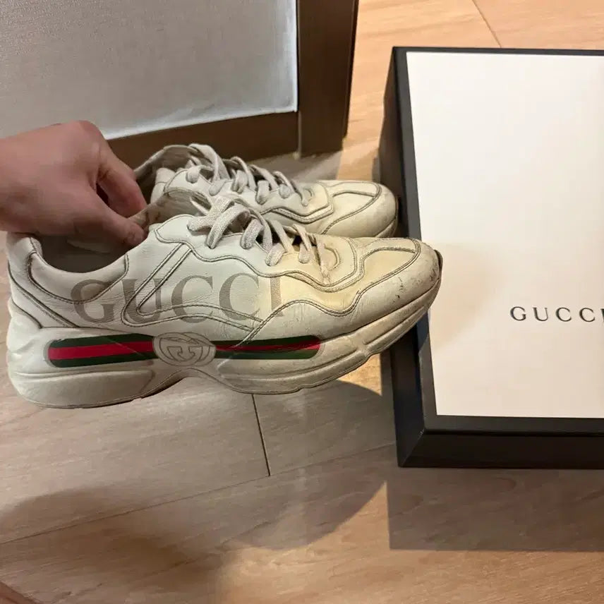 [BUNJANG] Gucci Rhyton Sneakers / 구찌 라이톤 스니커즈