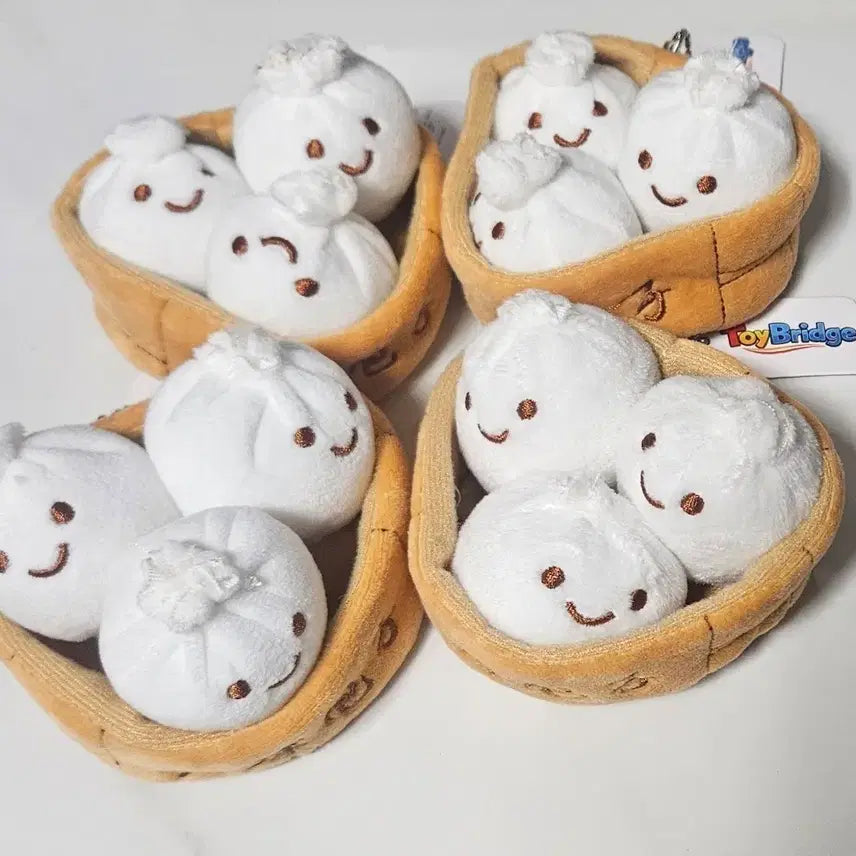 [BUNJANG] Fog-nan Mandu-ssi Plush Keychain Bag Charm / 포그난 만두씨 인형 키링 가방고리