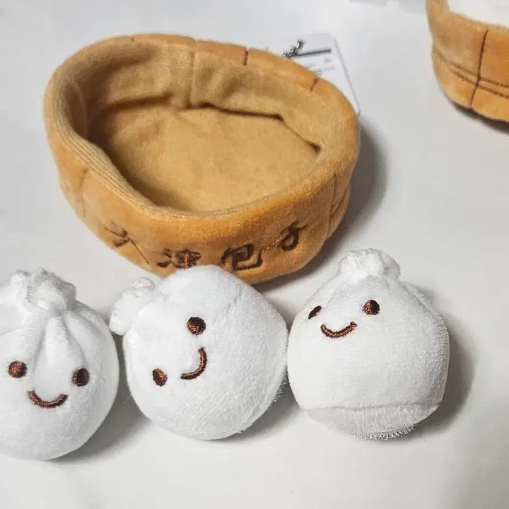 [BUNJANG] Fog-nan Mandu-ssi Plush Keychain Bag Charm / 포그난 만두씨 인형 키링 가방고리