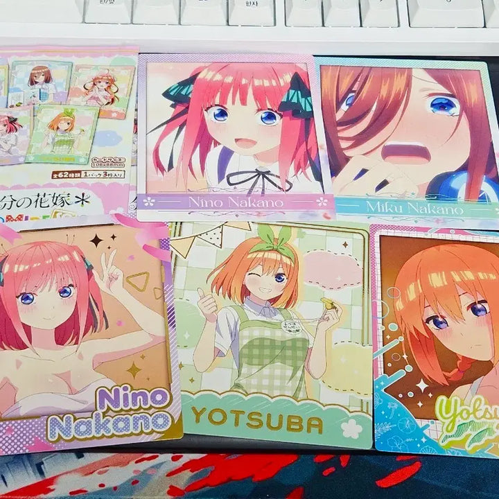 [BUNJANG] The Quintessential Quintuplets Kindergarten Version Snap Maid 5-Piece Set / 5등분의 신부 스냅마이드 유치원 버전 5종