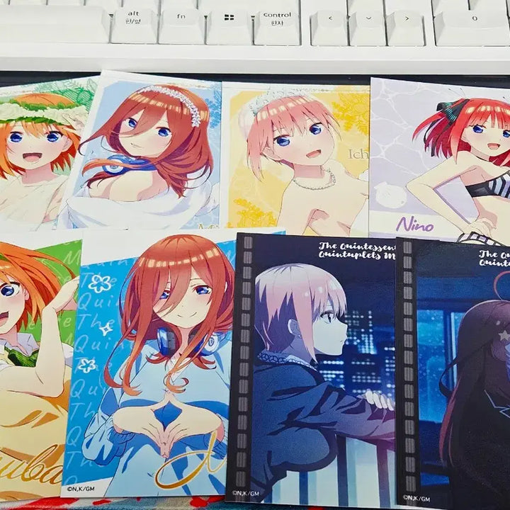 [BUNJANG] The Quintessential Quintuplets Kindergarten Version Snap Maid 5-Piece Set / 5등분의 신부 스냅마이드 유치원 버전 5종