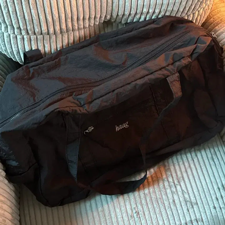 [BUNJANG] Haig Duffel Bag Black Nylon / 헤이그 더플백 가방 블랙