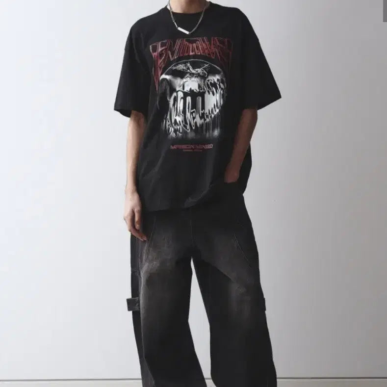 [BUNJANG] Maisonminde Short Sleeve T-Shirt / 메종미네드 반팔 S