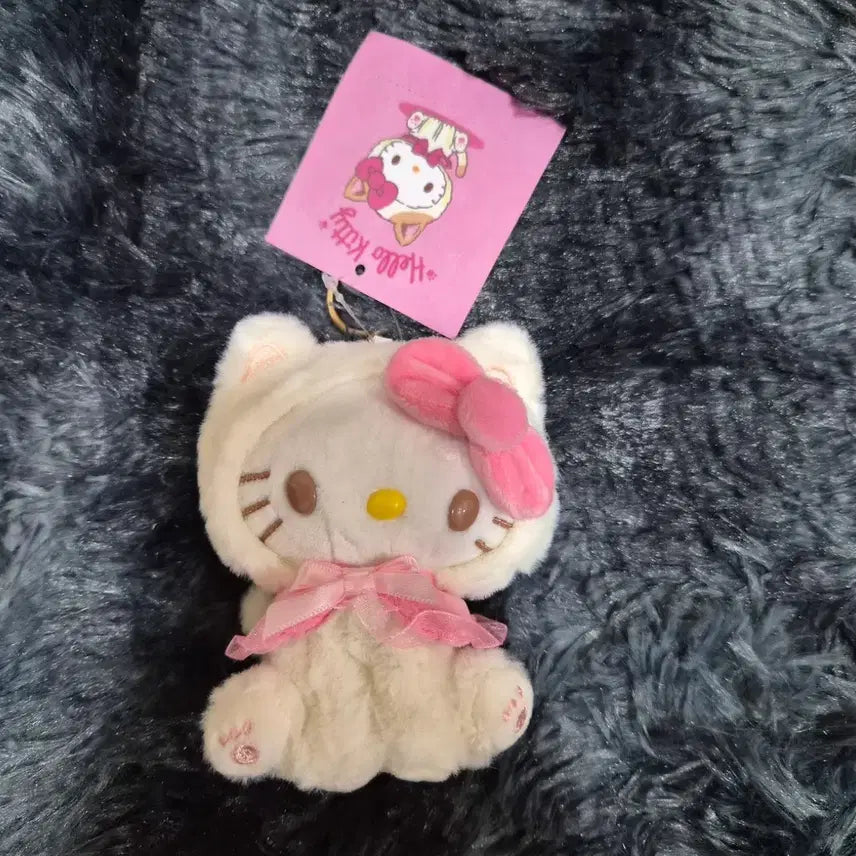 [BUNJANG] Hello Kitty Cat Plush Charm / 헬로키티 고양이 인형 키링