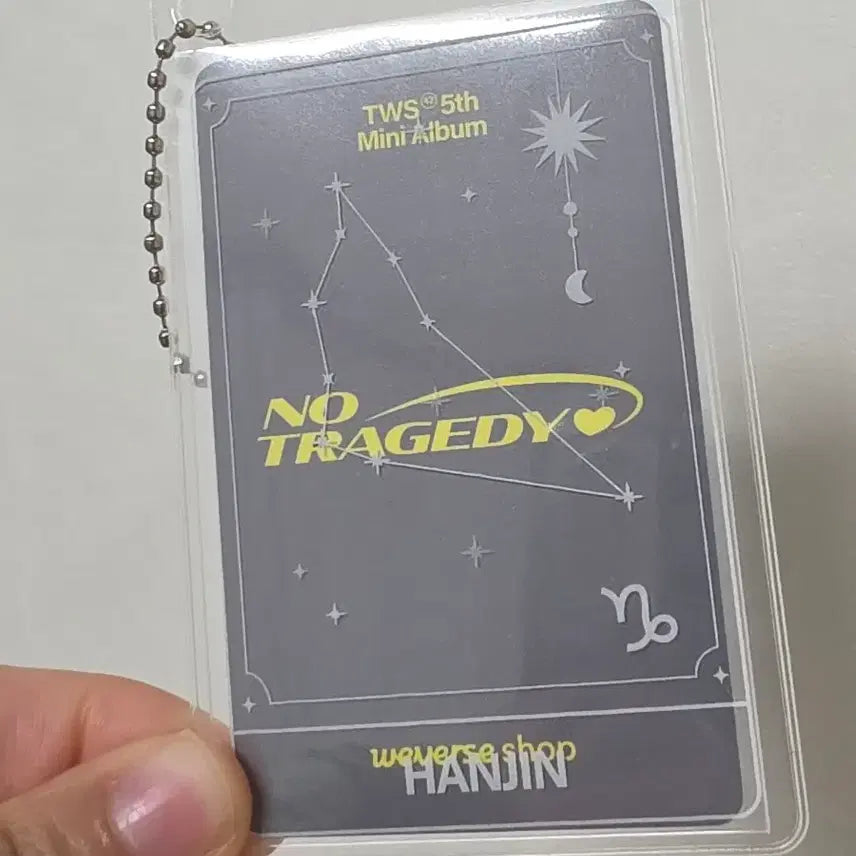 [BUNJANG] TWS NO TRAGEDY Weverse Lucky Draw Photocard Holder / TWS NO TRAGEDY 위버스 한진