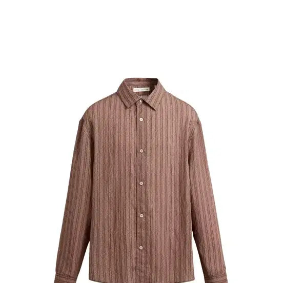 [BUNJANG] ZARA Striped Relaxed Fit Shirt / ZARA 스트라이프 루즈핏 셔츠 자라