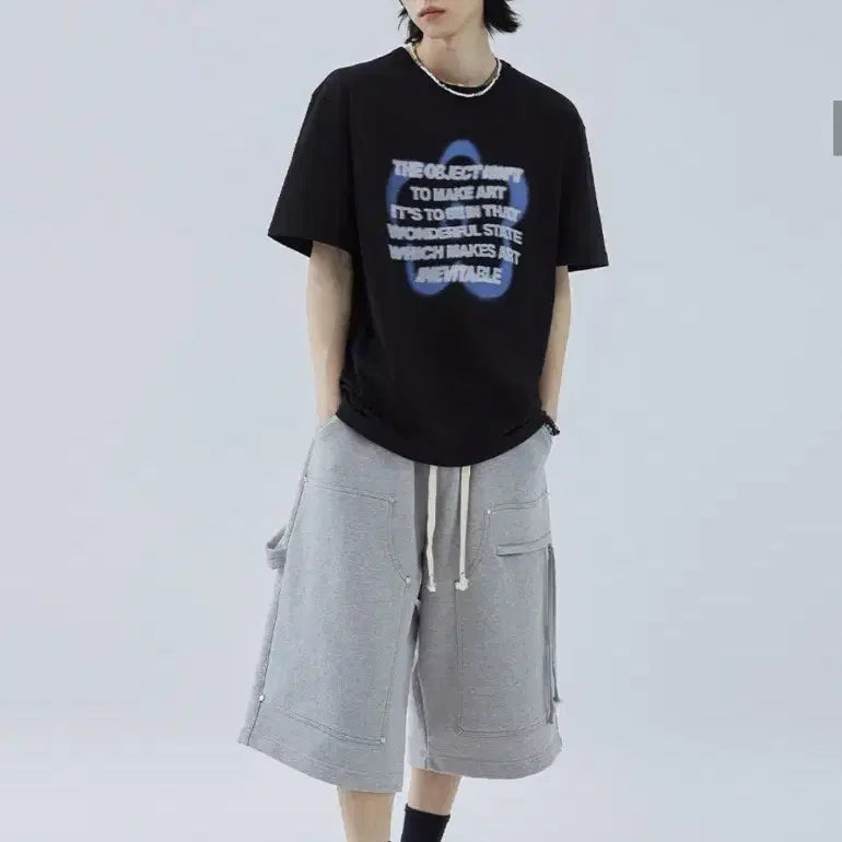 [BUNJANG] TheMeeM Wardrobe Short Sleeve T-Shirt Size 1 / 밈더워드로브 반팔 1사이즈