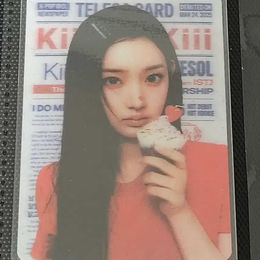[BUNJANG] Kiki Leeseol Lenticular Photocard / 키키 이솔 렌티큘러 포토카드