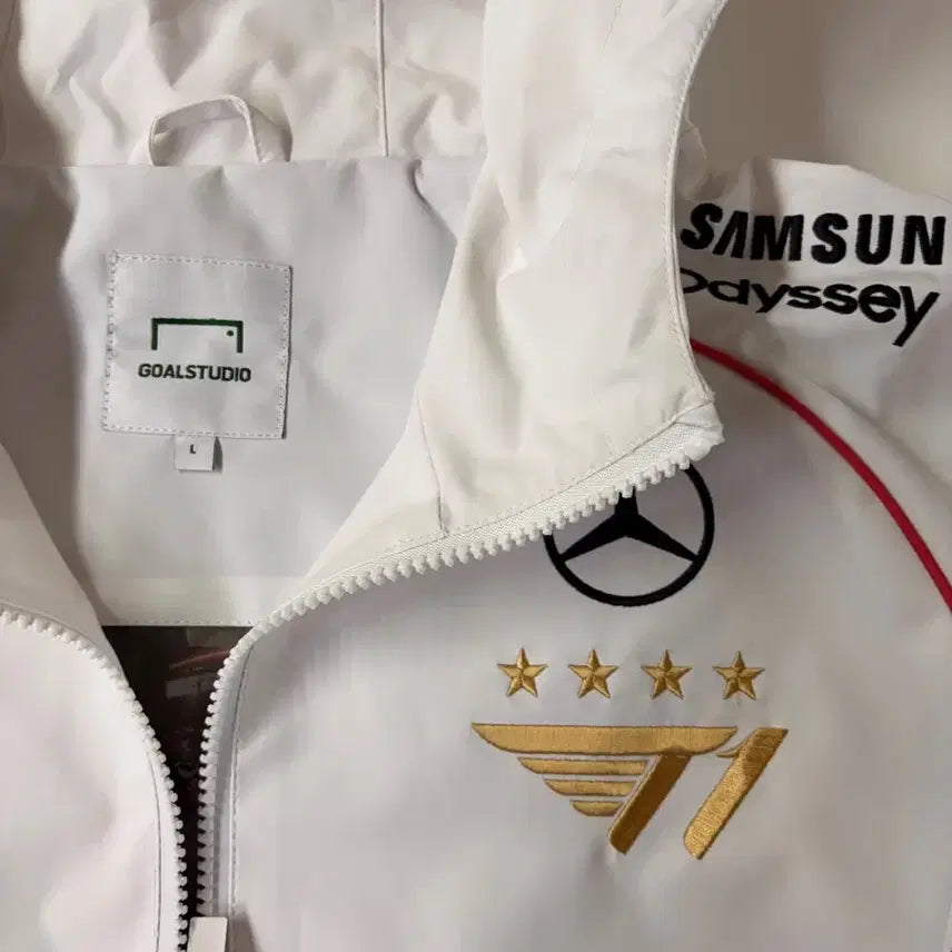[BUNJANG] T1 2024 Worlds Uniform 4-Star Jacket (L) + 2024 MSI T1 Scarf Bundle / [L] 24티원 월즈 유니폼 4성 자켓+24 MSI 티원 머플러