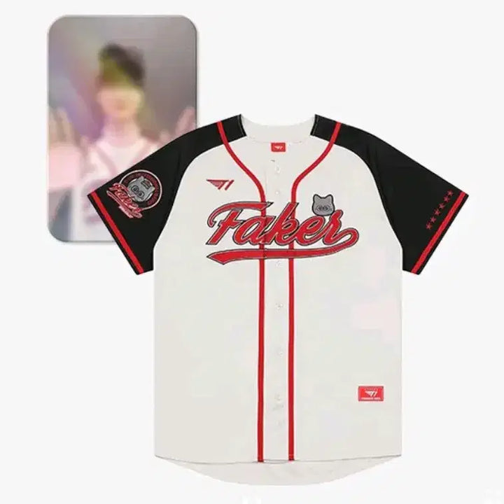 [BUNJANG] T1 Faker Birthday Baseball Jersey / T1 티원 페이커 생일 야구 유니폼 / 바로배송 / S사이즈 / M사이즈
