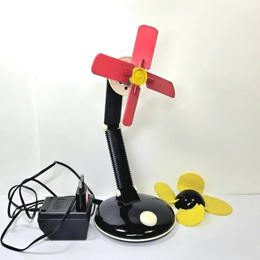 [BUNJANG] Academy Sunflower Fan Toy (1991) / 고전완구 [아카데미] 해바라기 꽃선풍기