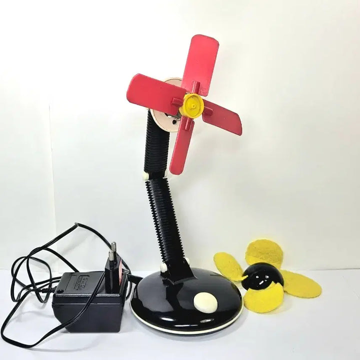 [BUNJANG] Academy Sunflower Fan Toy (1991) / 고전완구 [아카데미] 해바라기 꽃선풍기