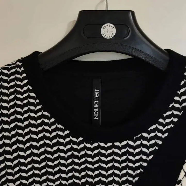 [BUNJANG] Neil Barrett Thunderbolt Pattern Knit Sweatshirt XL / 미사용 XL 닐바렛 번개 썬더볼트 패턴 니트 맨투맨