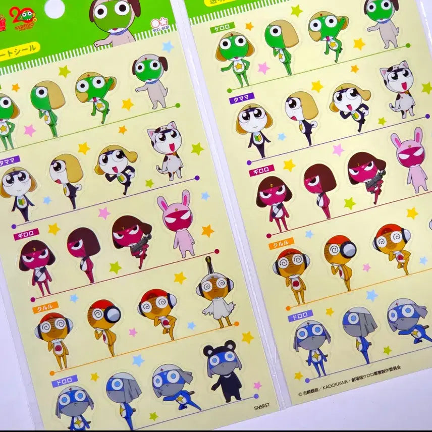 [BUNJANG] Yang Jeong Won Tamama Clear Sticker / 고양이 타마마 띠부실 양정원 케로로 타마마 투명스티커
