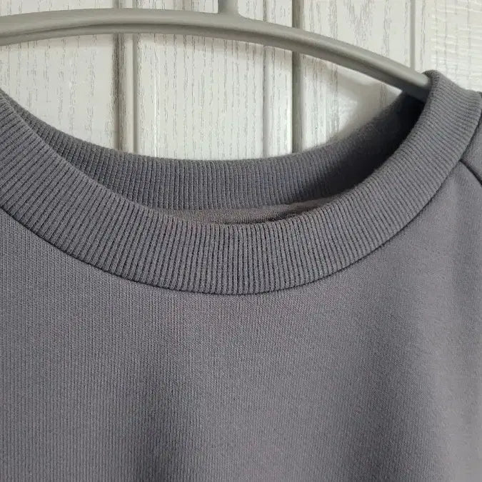 [BUNJANG] Juun.J 23FW Embroidered Sweatshirt Antique Silver M (105) / 준지 / 23FW 자수 맨투맨 앤틱실버 / M(105)
