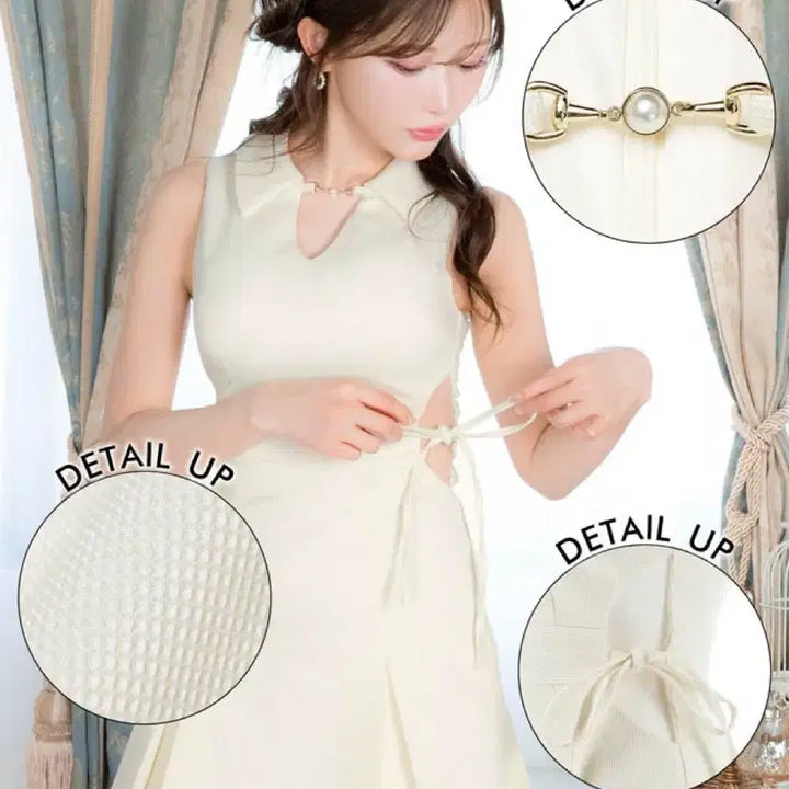 [BUNJANG] Dazzy One-Piece Swimsuit with Snap Button Detail / dazzy 일브 스나계 원피스 참전룩