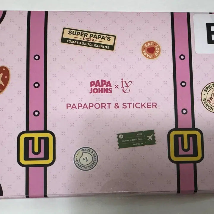 [BUNJANG] IVE Papa Johns Passport Photocard Set B (Sealed) / 아이브 파파존스 여권포카 B세트 미개봉 양도