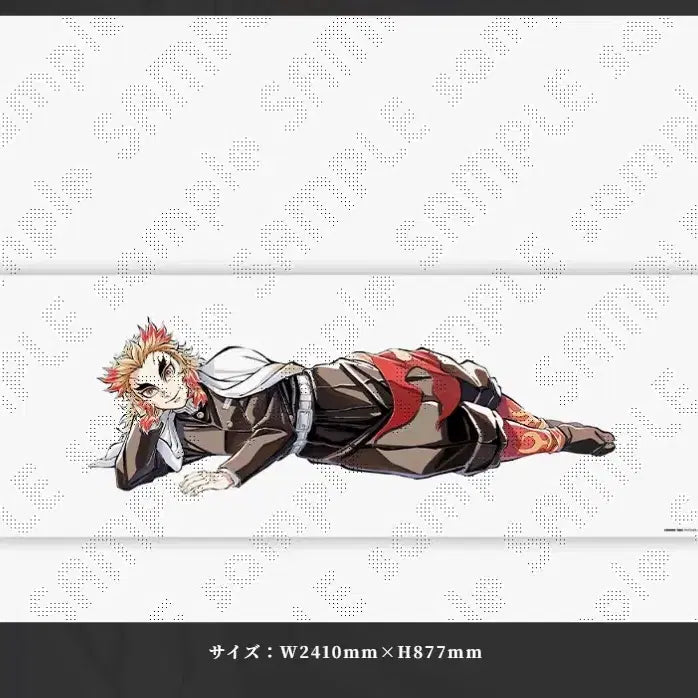 [BUNJANG] Demon Slayer Kyojuro Rengoku Large Tapestry Poster / 귀멸의 칼날 C104 코미케 대형 천 포스터 렌고쿠 쿄쥬로