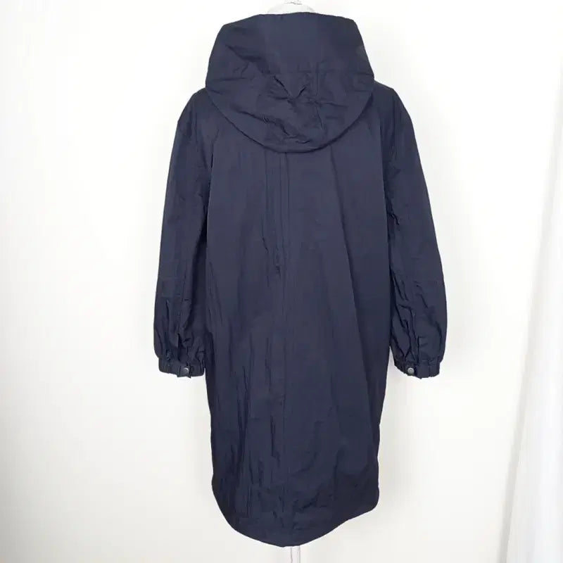 [BUNJANG] BCBG Navy Spring/Fall Windbreaker Jacket Jumper Size S (55) / BCBG/봄 가을 롱 바람막이 자켓 점퍼 S 55/라덴