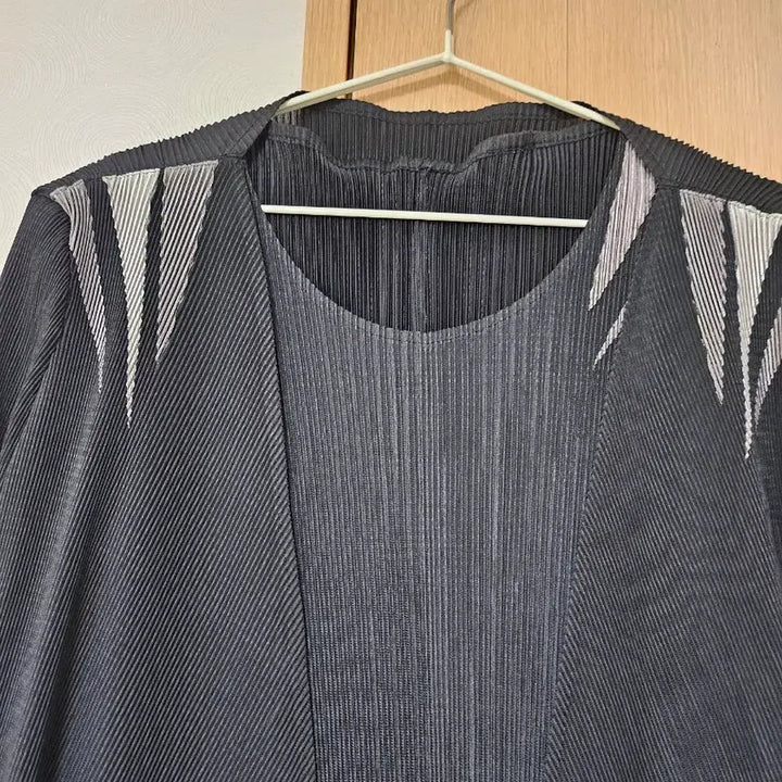 [BUNJANG] Pleated Long Dress and Jacket Set / 플리츠 롱원피스+플리츠자켓  세트(긴팔)