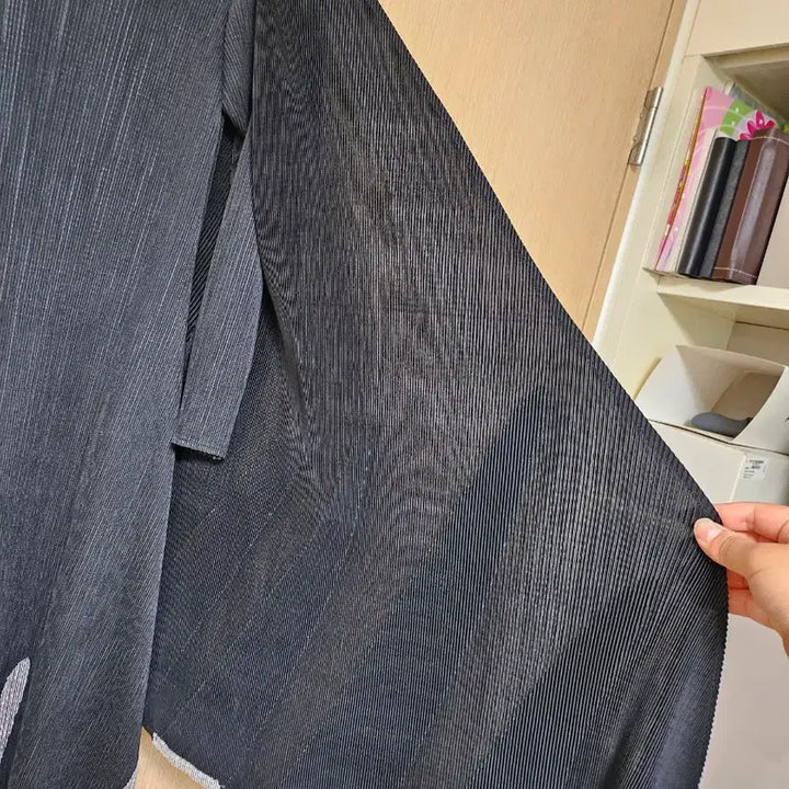 [BUNJANG] Pleated Long Dress and Jacket Set / 플리츠 롱원피스+플리츠자켓  세트(긴팔)