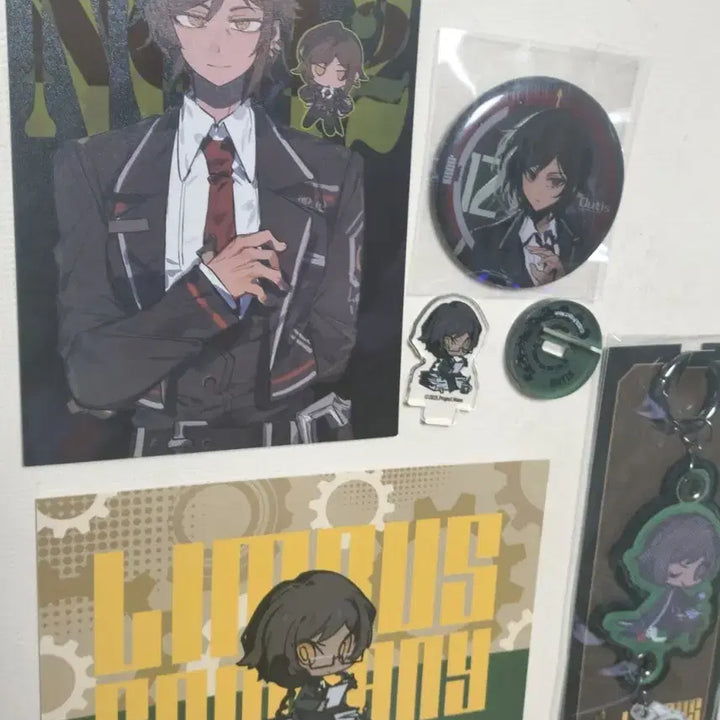 [BUNJANG] Limbus Company Otis Merchandise Bundle / 림버스 오티스 굿즈 엽서 뱃지 아크릴 일괄